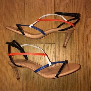 Zara Multicolored Strappy Sandals